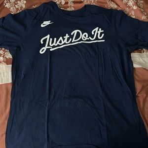 XL NIKE Navy blue T shirt